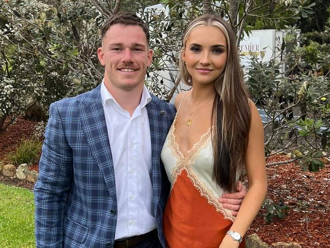 Chelsea Balzan, girlfriend of Canberra Raider hooker Tom Starling, has been sentenced over her role in an incident outside a Terrigal bar in October 2021. Picture: Facebook