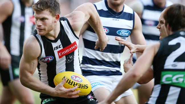 A big crowd could watch Collingwood play Geelong in Perth in Round 7. Picture: Michael Klein