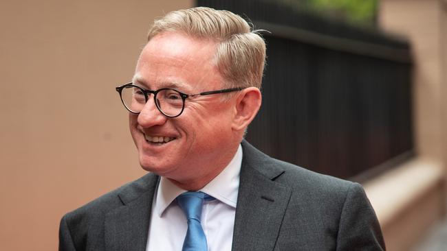 SYDNEY, AUSTRALIA - NewsWire Photos September 15, 2020: Parliamentary Secretary for Energy and the Arts Ben Franklin arrives at NSW Parliament ahead of a National Party Meeting today, Sydney. Picture: NCA NewsWire / James Gourley