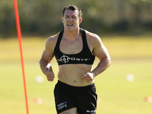 Will Paul Gallen have another injury prone season? Picture: Brett Costello