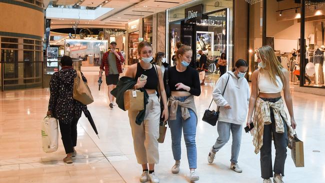 Bondi Junction for the Black Friday sales in Sydney. Picture: NCA NewsWire / Flavio Brancaleone