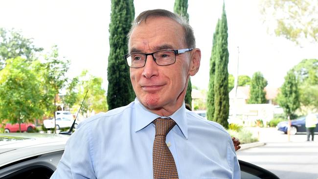 Bob Carr says he hasn’t resigned from ACRI — his contract is up. Picture: Joel Carrett/AAP