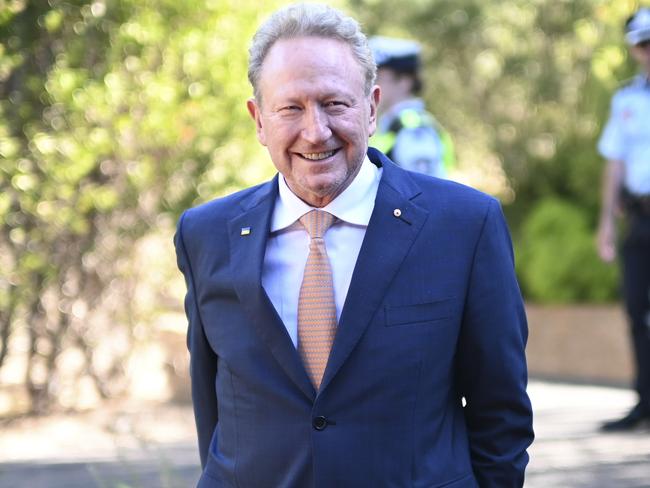 CANBERRA, Australia - NewsWire Photos - October 21, 2024: Andrew Forrest at the Australian National Botanic Gardens in Canberra. Picture: NewsWire / Martin Ollman