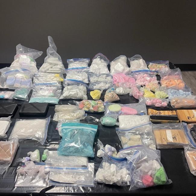 92.5 pounds of illicit fentanyl that was seized in April by the Alameda County Task Force in California. Picture: Alameda County Sheriff's Office / AFP