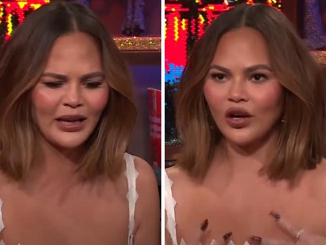 Chrissy Teigen on Watch What Happens Live.