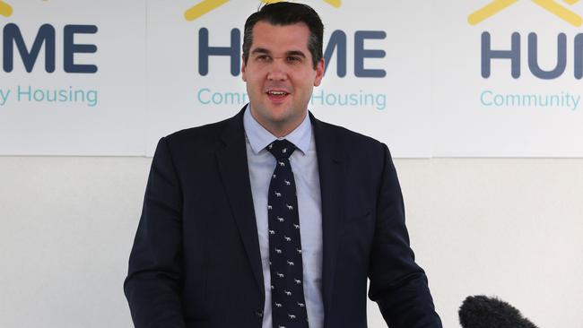 Housing Minister Michael Sukkar has urged first-home buyers to take a chance on the property market. Picture: AAP