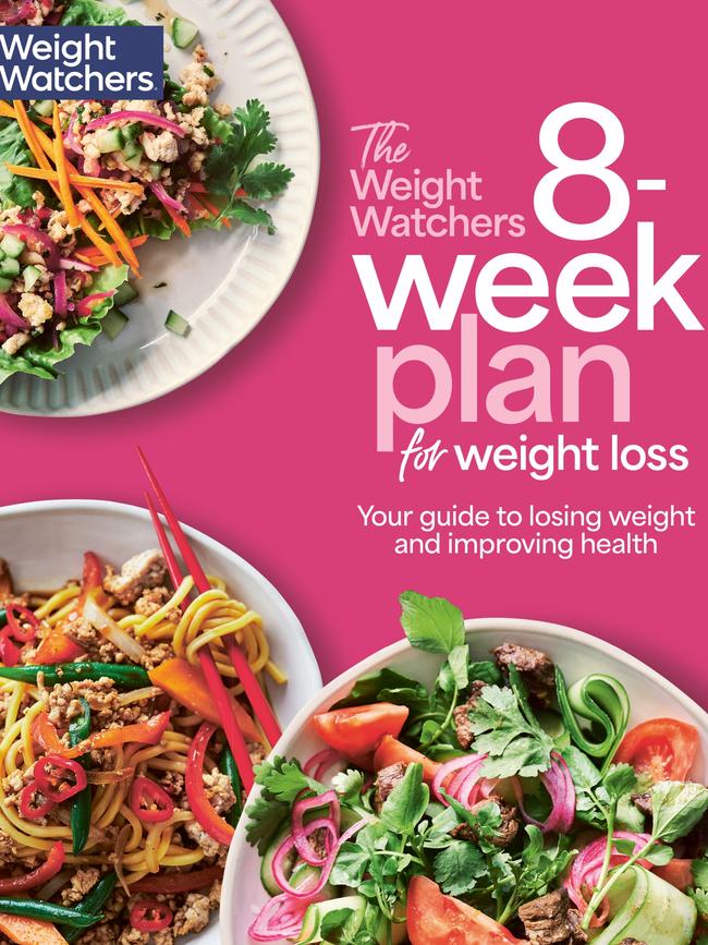 The WeightWatchers 8-week plan for weight loss book.