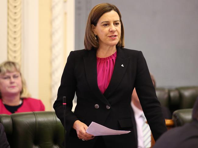 Opposition leader Deb Frecklington