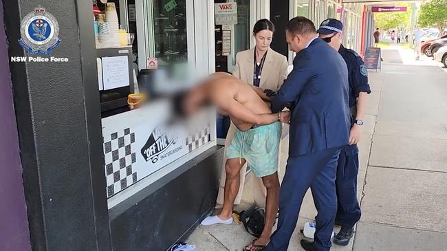 Detectives arrested him on Thursday. Picture: NSW Police