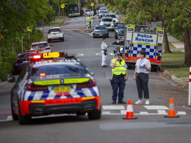 SYDNEY, AUSTRALIA - NewsWire Photos November 01, 2023: NSW Police have confirmed a police operation is currently under way at St LucyÃs School in Wahroonga after reports of a childbeing seriously injured. Picture: NCA NewsWire / Christian Gilles