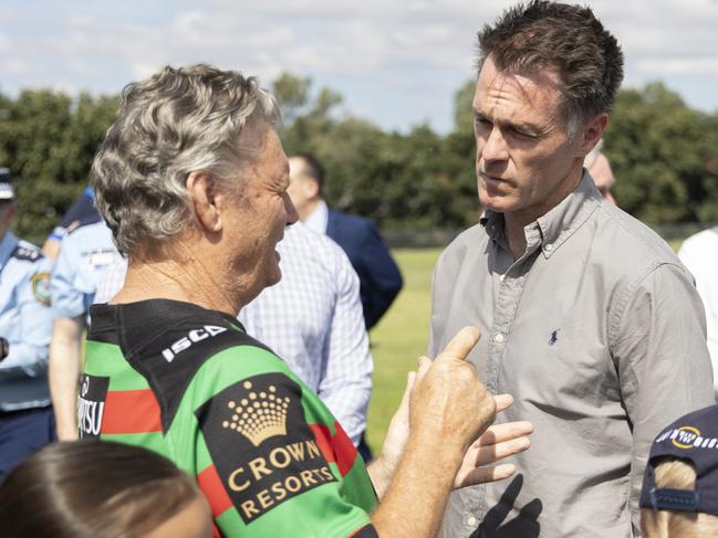 3/04/2024. NSW Premier Chris Minns at the Project Pathfinder launch in Moree. Picture: NSW Police