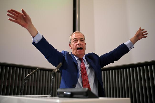 Nigel Farage's far-right Reform UK party captured five seats and around 14 percent of the vote