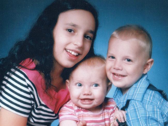 Cameron Duce was the only boy in the family - a younger brother to Brianna and older brother to Tayla.