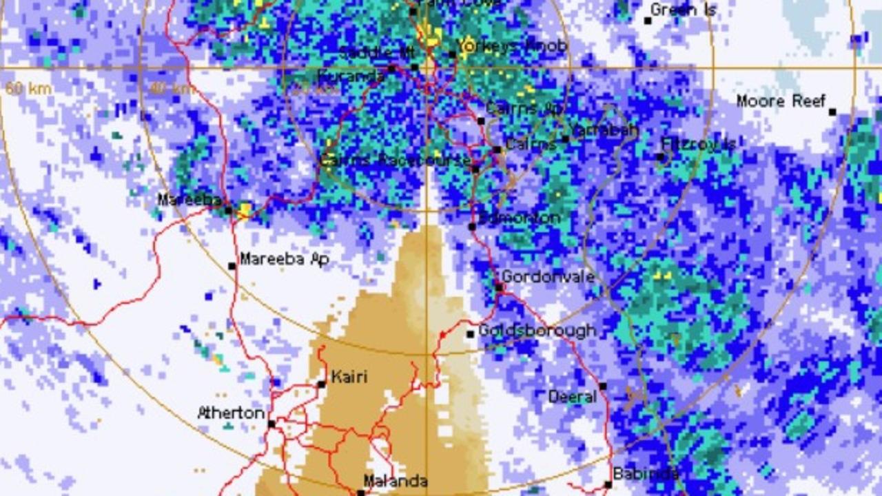 Cairns weather BOM says cyclone likely as rain radar gets maintenance