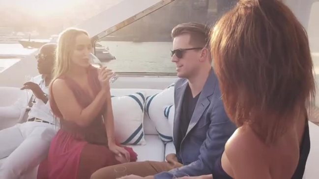 Promotional video for Boss Yacht Club