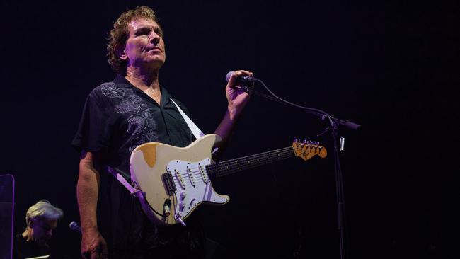 Ian Moss on Wednesday night. Picture: Robert Hambling