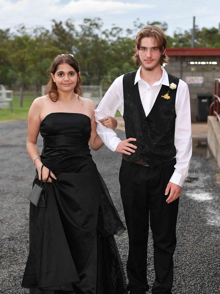 Burnett State High school formals. Picture: Patrick Woods.