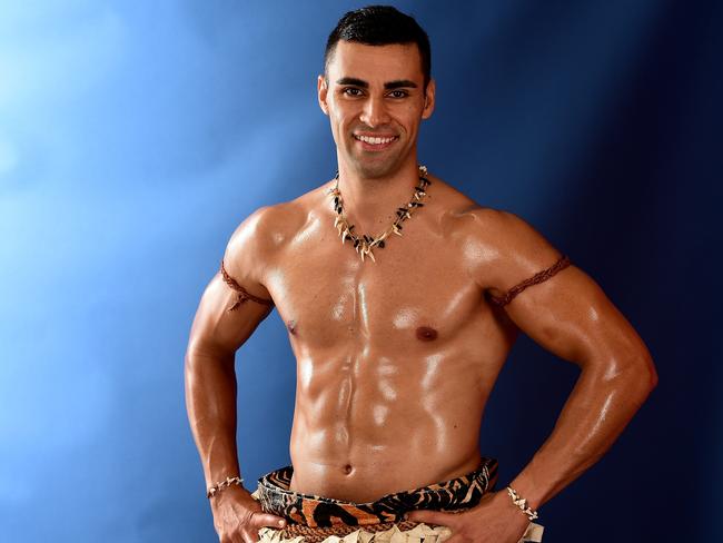 Pita Taufatofua of Tonga became a viral hit after the Rio Games. Picture: Getty