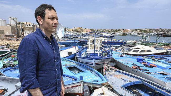 The Italian island of Lampedusa has reportedly run out of room to quarantine migrants, as is required as part of Italy's anti-coronavirus measures. Picture: Getty