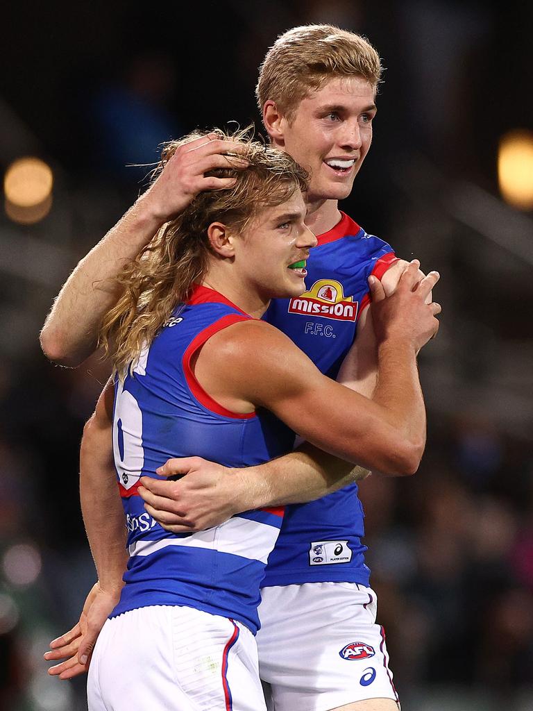 Bulldogs big man Tim English is out of contract at the end of 2022. Picture: Daniel Kalisz/Getty Images