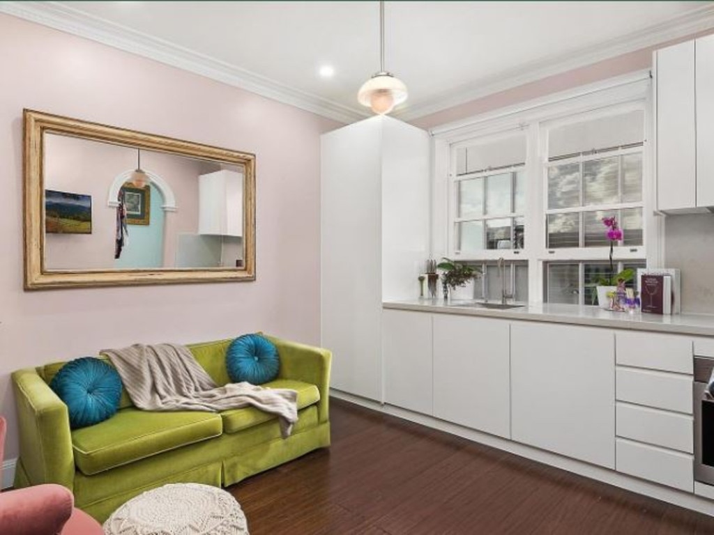 While cosy, the studio is well renovated. Picture: Realestate.com.au
