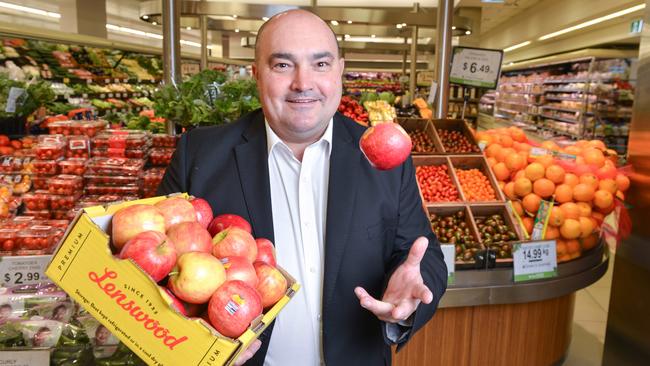 Franklin dos Santos at Henley Square Foodland. Picture: Brenton Edwards