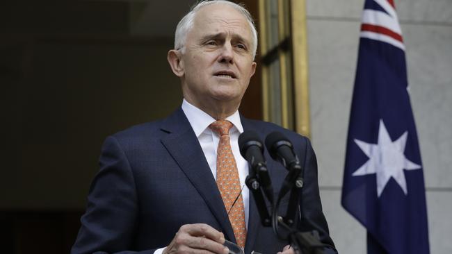 Former Prime Minister Malcolm Turnbull. Picture: Sean Davey