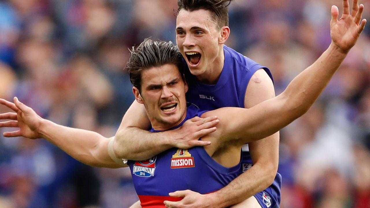 Dennis Cometti famously called Tom Boyd’s goal in the 2016 AFL Grand Final. Photo: Adam Trafford/AFL Media/Getty Images.