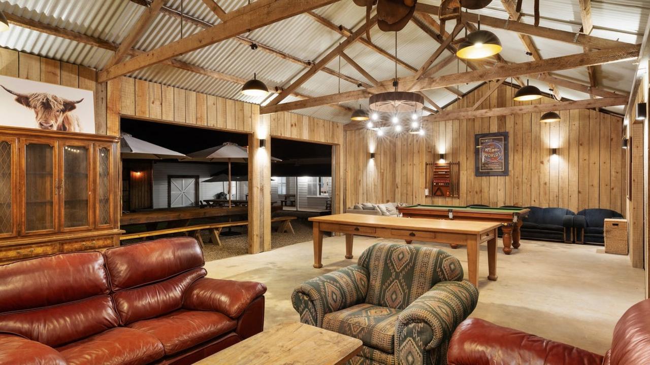 The large games room separate to the main residence.