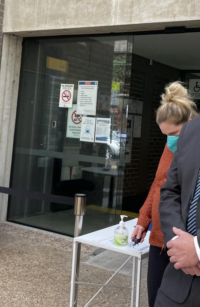 Bethany Connolly, 28, appeared at Sutherland Local Court on April 21 for fraud and identity theft offences. Picture: Ashleigh Tullis