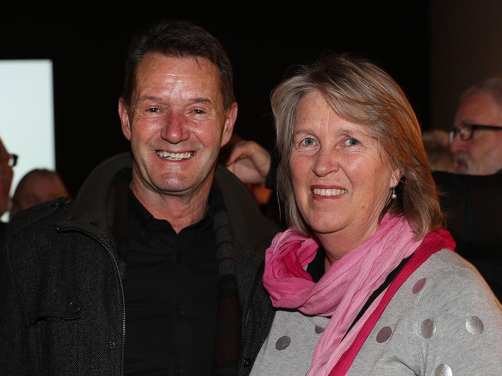 Dark Mofo “A Journey to Freedom” exhibition opening at TMAG. John and Helen Gillon, of Sandy Bay. Picture: SAM ROSEWARNE