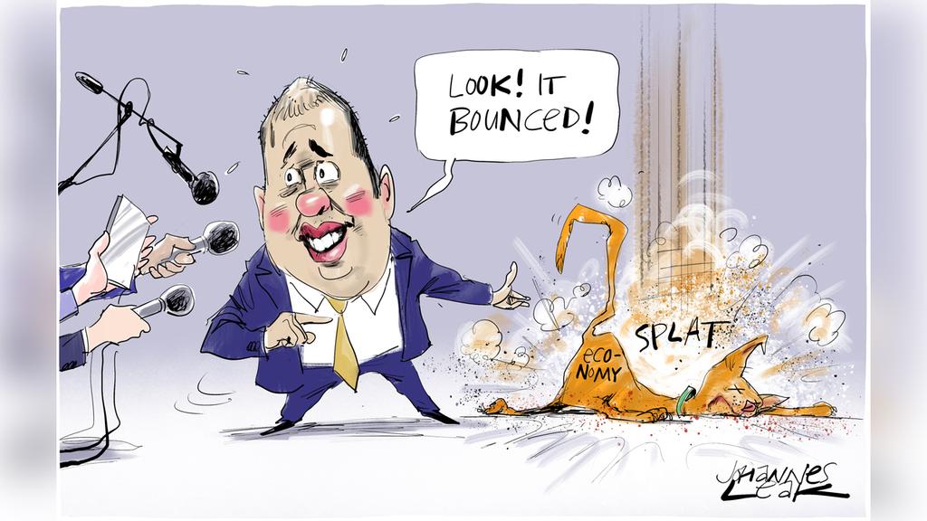 Johannes Leak Commentary Cartoon for 02-12-2021

Version: Commentary Cartoon  (1280x720 - Aspect ratio preserved, Canvas added)

COPYRIGHT: The Australian's artists each have different copyright agreements in place regarding re-use of their work in other publications.

Please seek advice from the artists themselves or the Managing Editor of The Australian regarding re-use.