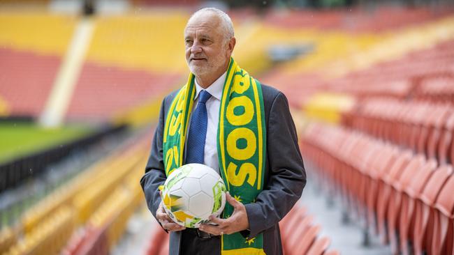 Socceroos coach Graham Arnold says World Cup spots are up for grabs. Picture: Glenn Hunt/Getty Images