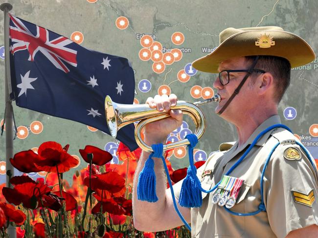 Art for Victorian Anzac Day services guide 2024