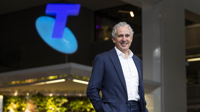 Telstra CEO Andy Penn. Picture: Aaron Francis