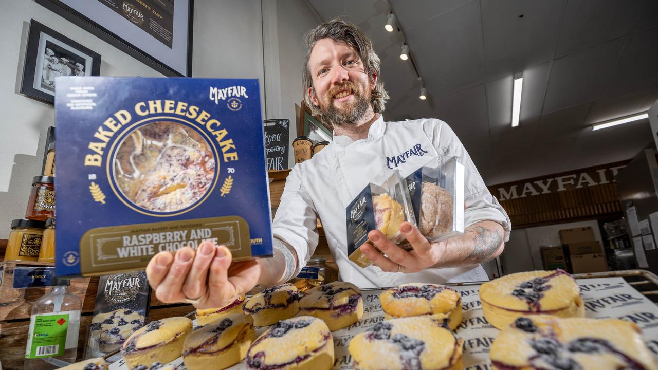 With the new clients, Mr Donnelly is expecting to double the number of cheesecake sales from 450,000 last year to 900,000 within the next 24 months. Picture: Ben Clark