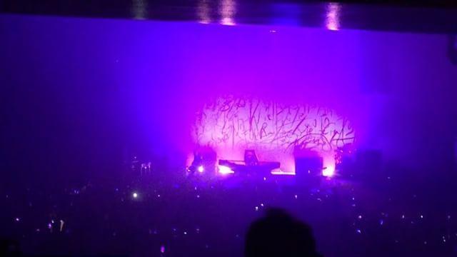 Marilyn Manson Concert Cut Short After Prop Collapses On Singer. Credit - Instagram/eugeneldu via Storyful