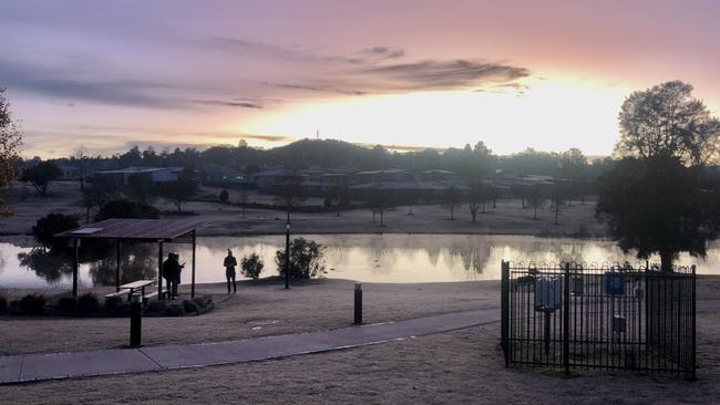 Cold weather at Stanthorpe on the Granite Belt. Photo: Nigel Hallett