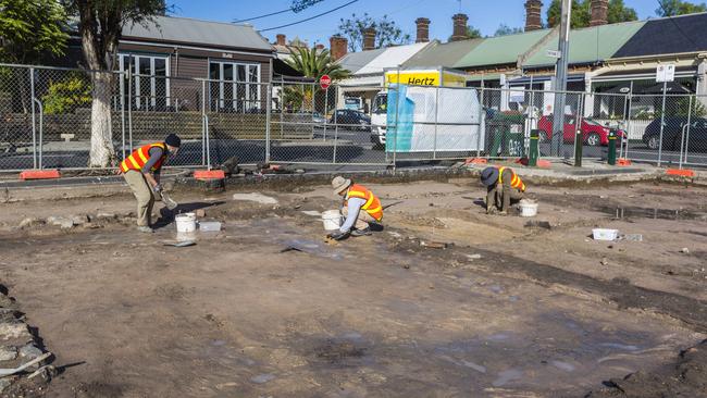 Heritage Victoria did an archaeological dig at the site in 2017. Picture: Valeriu Campan