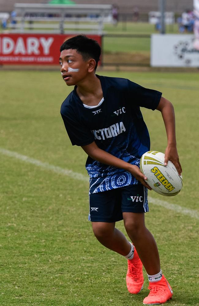 Tyson Tokava at the 2023 National Combined Touch Championships in Darwin. Picture: Pema Tamang Pakhrin