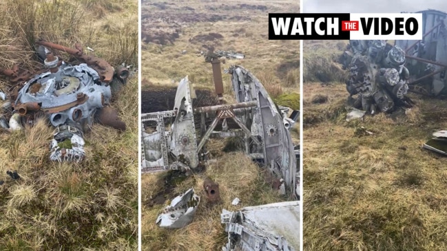 Mountain walker finds eerie wreckage from 78-year-old plane crash