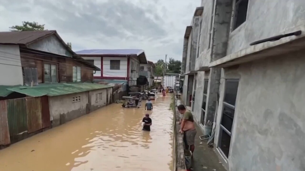 Eight dead as super typhoon hits Philippines | Sky News Australia