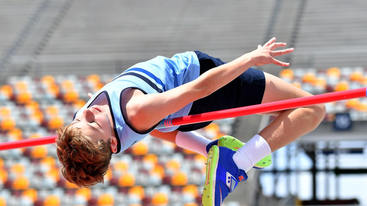 The Queensland All Schools track and field championships at QSAC. . Picture, John Gass