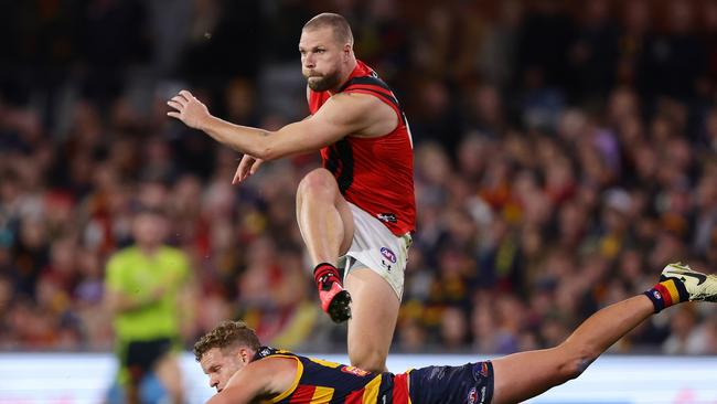 Jake Stringer of the Bombers. Picture: Sarah Reed/AFL Photos via Getty Images