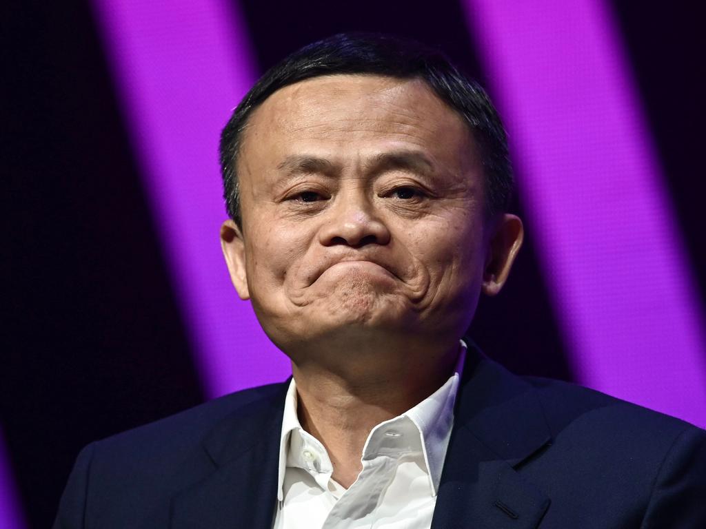 Jack Ma, co-founder and former executive chairman of Alibaba Group. Picture: Philippe Lopez/AFP