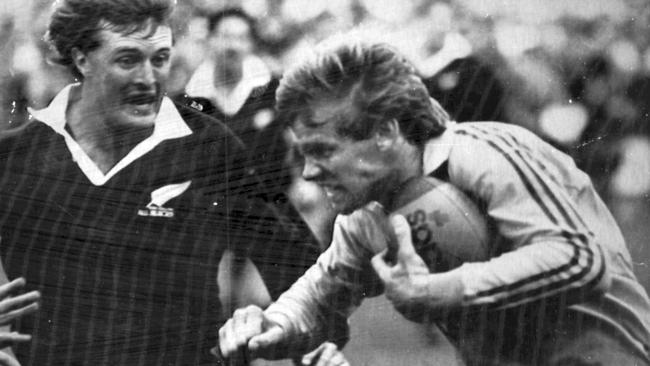 Andrew Leeds was called into the Wallabies line-up for the Auckland Test in 1986.