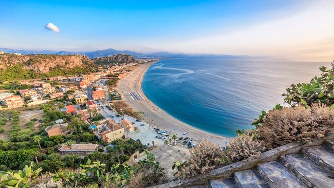 Sunset drinks in Milazzo set the tone for the next day’s adventure.