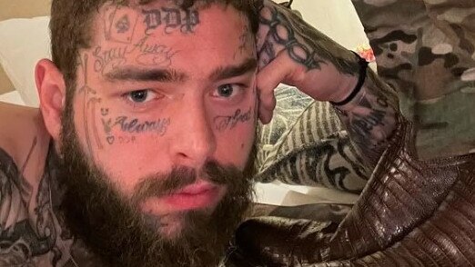 Post Malone denies drug use again in candid Instagram post. Picture: Instagram