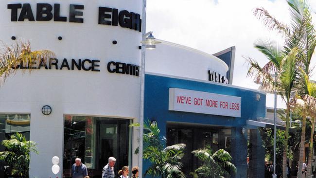 Table Eight Clearance Centre was one of the featured factory outlets at Harbour Town Biggera Waters