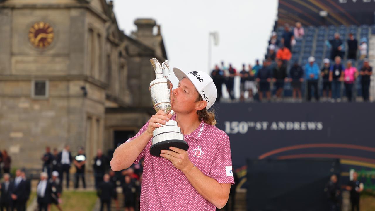 The British Open champ is coming home. Photo by Kevin C. Cox/Getty Images